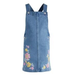 EPIC THREADS Little Girls Zinnia Printed Denim Jumper Size 4T NWT $48